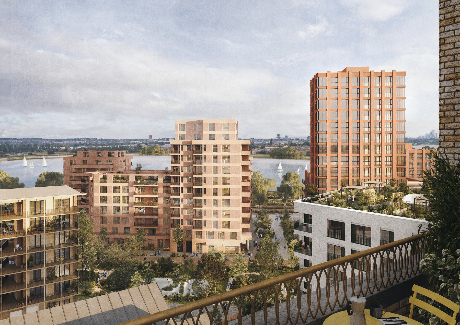 Meridian Water Masterplan Architects, urban designers and researchers